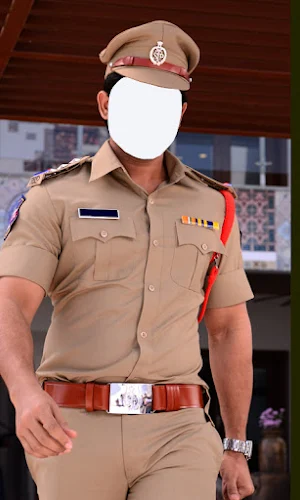Men Police Dress Photo Pics Screenshot 2