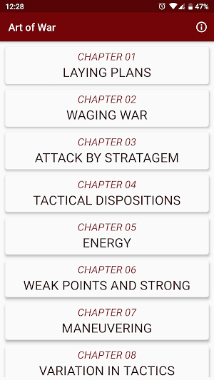 Art of War (Sun Tzu) Screenshot 0