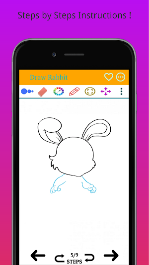 How to Draw Rabbit Step by Step Screenshot 1