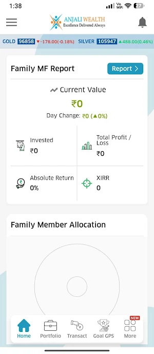 Anjali Wealth Screenshot 1