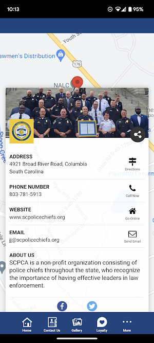 S C Police Cheifs Association Screenshot 1
