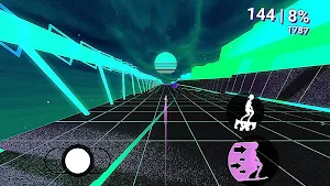 Neon Skate | Skateboard Cyberpunk Retro Waves Screenshot 2