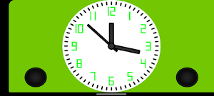 Analog alarm clock hfv Screenshot 0