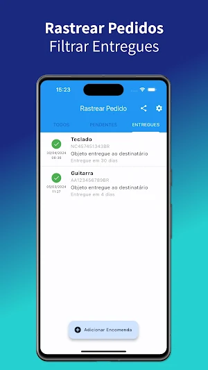 Rastrear Pedido Correios Screenshot 2