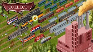 Chicago Train - Idle Transport Tycoon Screenshot 1