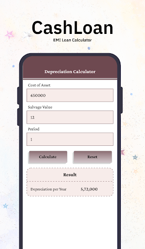 CashLoan - EMI Loan Calculator Screenshot 2
