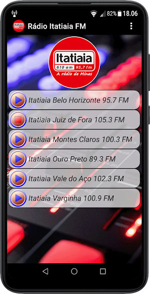 Radio Itatiaia FM Screenshot 1