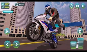 City Bike Driving Simulator-Real Motorcycle Driver Screenshot 2