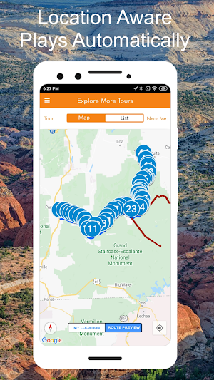 Grand Staircase Escalante Utah Driving Tour Screenshot 1