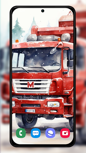 Concrete Mixer Trucks Wallpape Screenshot 1