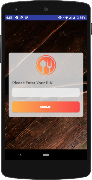 SEBPO Food Booking Screenshot 1