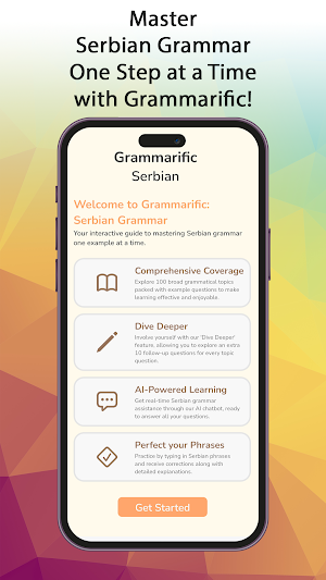 Grammarific:  Serbian Grammar Screenshot 1