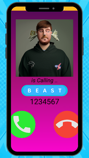 Beast Mr Video Call prank Screenshot 1