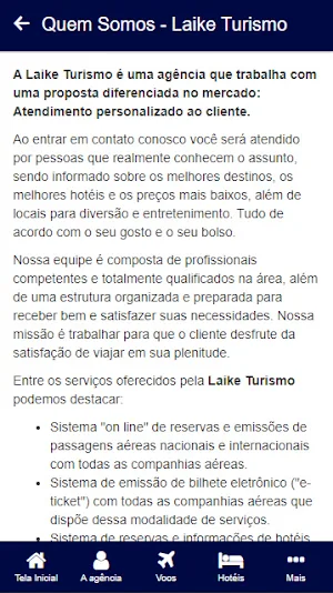 Laike Turismo Screenshot 2