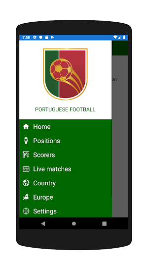 Portuguese Soccer live Screenshot 2