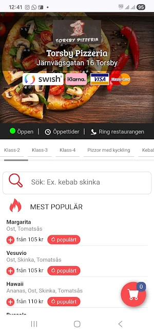Torsby Pizzeria Screenshot 0