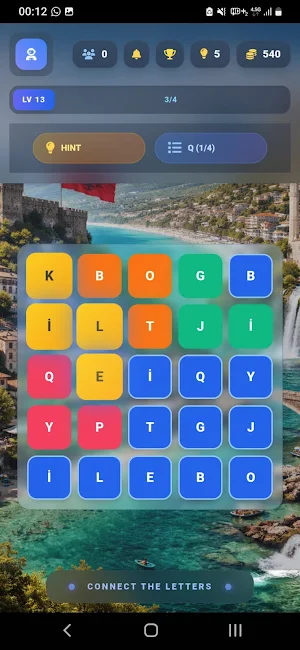 Lojë Fjalësh – Lidh Shkronjat Screenshot 1