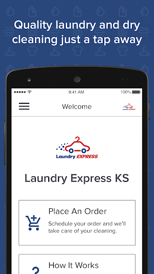 Laundry Express KS Screenshot 0