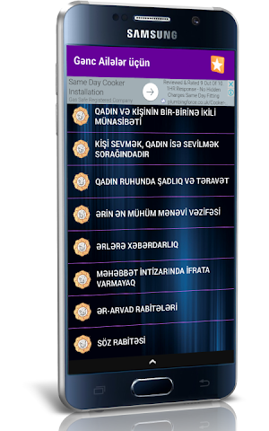 Gənc Ailələr Üçün Göstərişlər Screenshot 2