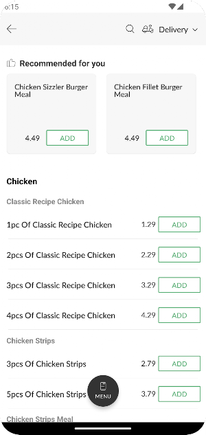 Dixy Chicken West Brom Screenshot 2
