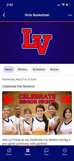 Lenape Valley Reg Patriots Screenshot 3