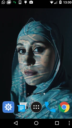stylish muslim girl wallpaper Screenshot 1