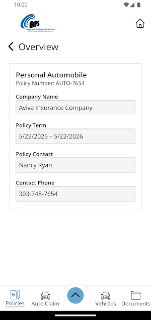 Advanced Professional Services Screenshot 3