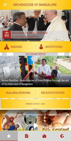ARCHDIOCESE OF BANGALORE Screenshot 1