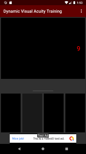 Dynamic Visual Acuity Training Screenshot 2