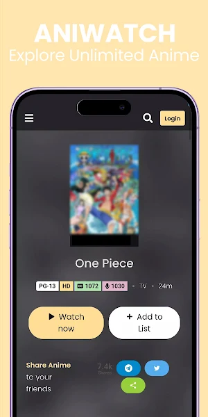 Aniwatch - Anime TV Screenshot 1