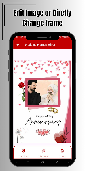 Wedding Photo Frames Editor Screenshot 2