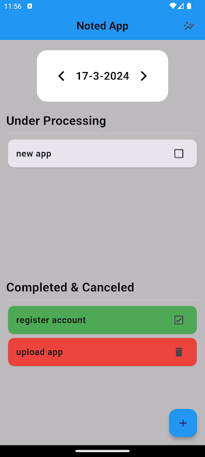 Noted: Todo App Screenshot 0