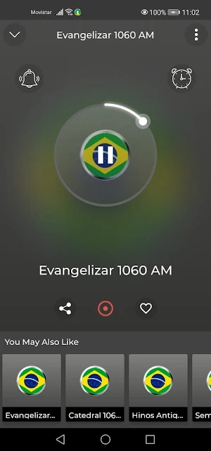 Rádio Evangelizar am 1060 Screenshot 1