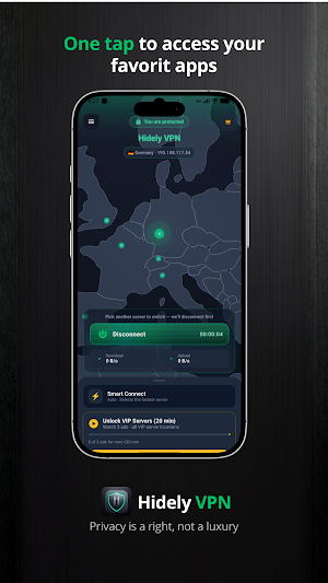Hidely VPN Screenshot 2