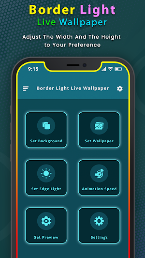 Borderlight Live Wallpaper Screenshot 1