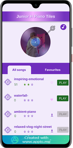 Junior H Piano Tiles Screenshot 2