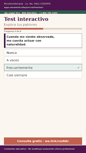Deja de Procrastinar Screenshot 2