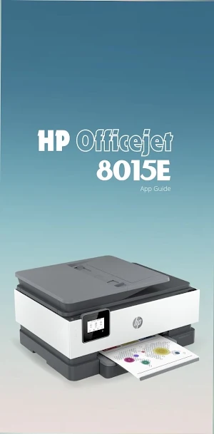 HP OfficeJet 8015e app Guide Screenshot 1