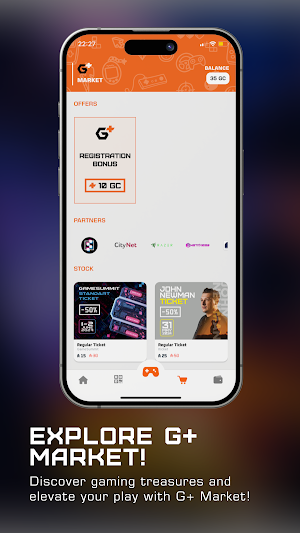 G+ Mobile Screenshot 1