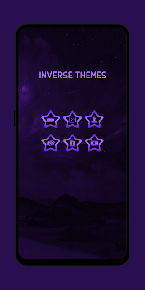 Purple Starlight Icon Pack Screenshot 1