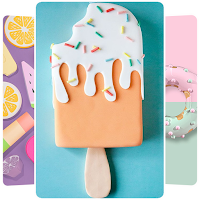 Wallpaper Cake Ice cream