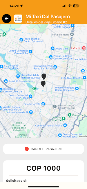 Mi Taxi Col Pasajero Screenshot 3