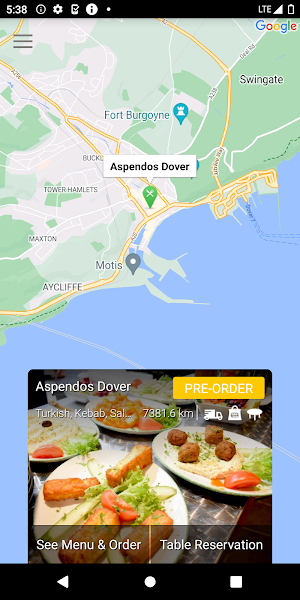 Aspendos Dover Restaurant Screenshot 1