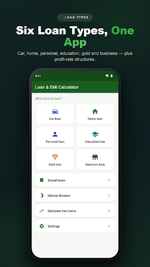 Loan & EMI Calculator Screenshot 1