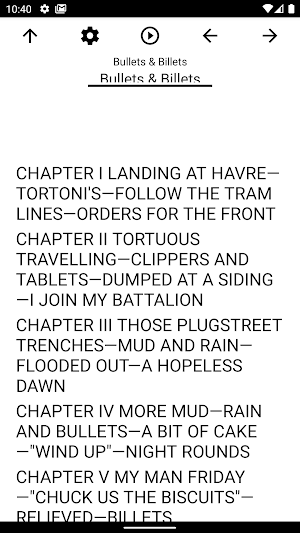 Book, Bullets & Billets Screenshot 0