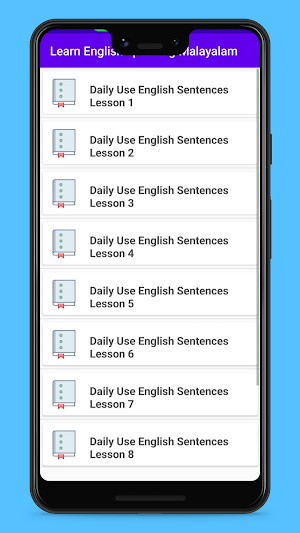 English speaking in Malayalam Screenshot 2