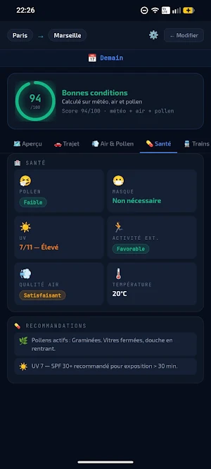 TripMind Screenshot 2
