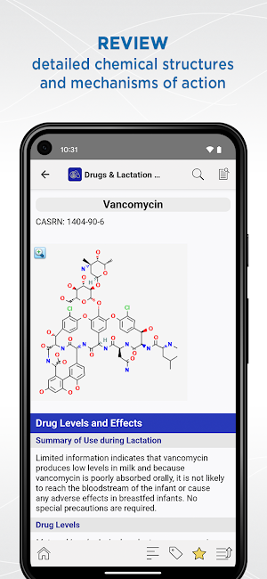 Drugs and Lactation (LactMed®) Screenshot 1