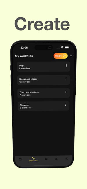Fitness Journal: track workout Screenshot 2