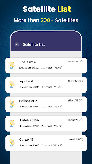 Satellite Finder- Dish Network Screenshot 3